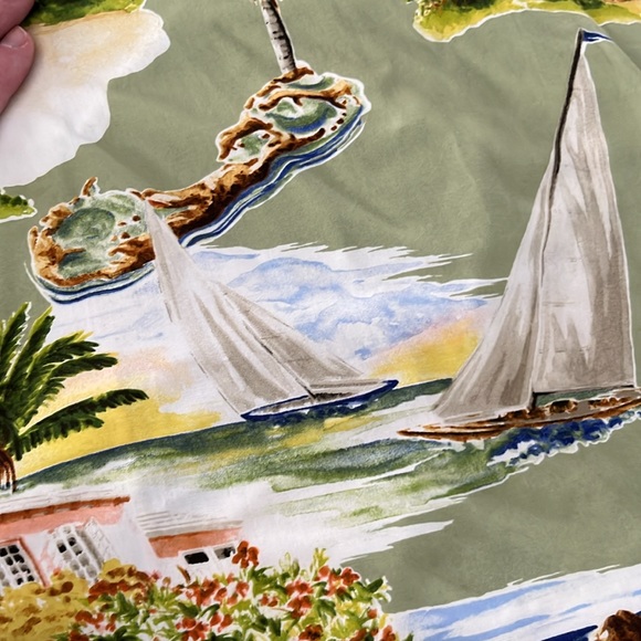 🏝️RARE KAHALA BY TOMMY BAHAMA HAWAIIAN BUTTON DOWN SZ L NWOT EXCELLENT CONDITION - Picture 6 of 7